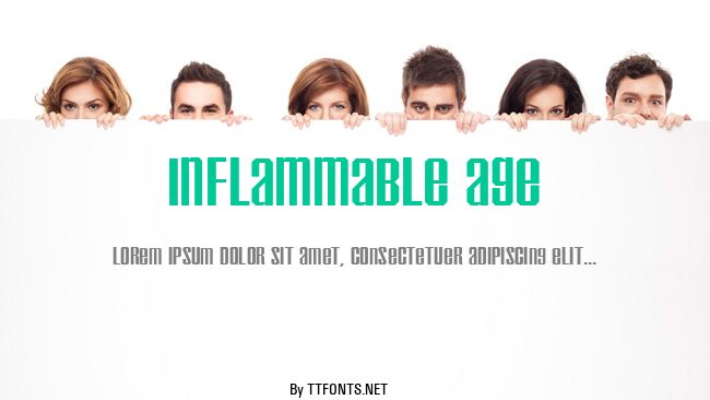 Inflammable Age example